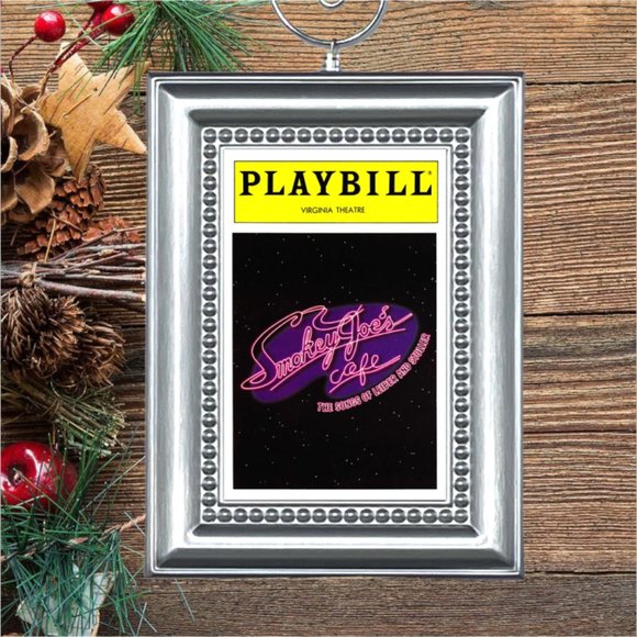 Smokey Joes Cafe Broadway Musical Playbill Christmas Tree Ornament - Picture 1 of 3